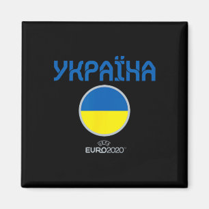 Aimant Équipe d'Ukraine de l'Euro Uefa