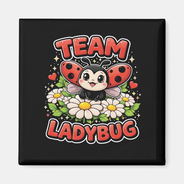 Aimant Équipe Ladybug (Devant)