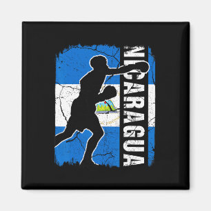 Aimant Équipe nicaraguayenne de boxe Nicaragua Drapeau de