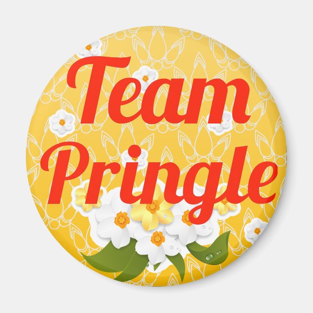 Aimant Équipe Pringle (Devant)