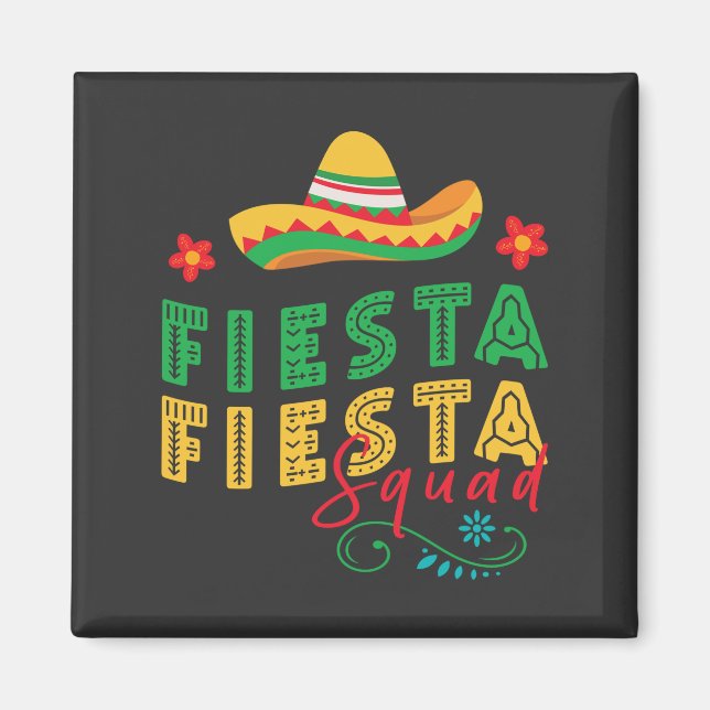 Aimant Équipe super de Fiesta (Devant)