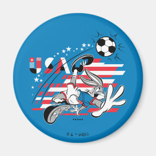 Aimant Équipe USA de football graphique de BUGS BUNNY™