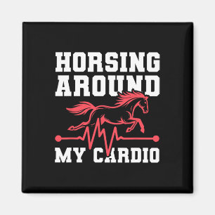 Aimant Équitation cavalier - Horseback Ekg