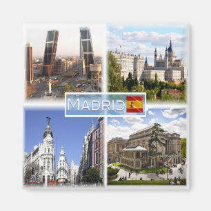 Aimant ES Madrid - Puerta de Europa - plaza de Castilla -