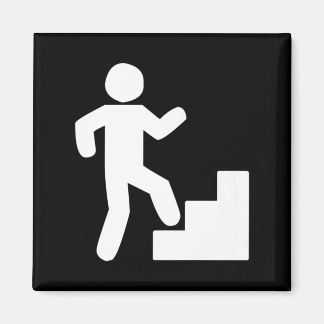 Aimant Escalade Stairs Tribute Workout (Devant)