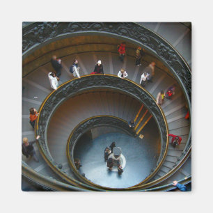 Aimant escalier circulaire vatican