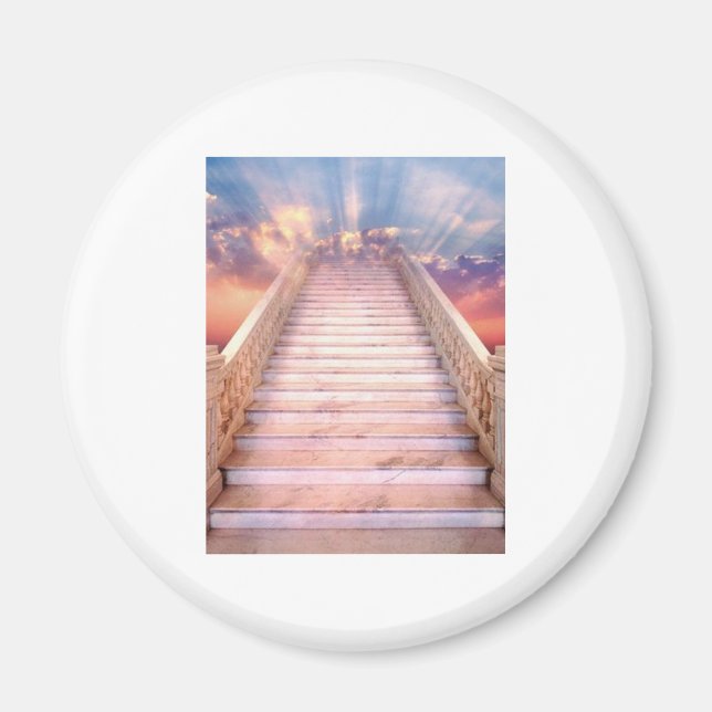 Aimant escalier vers le ciel (Devant)