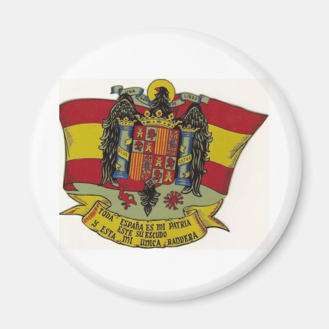 Aimant Escudo Espagne (Devant)
