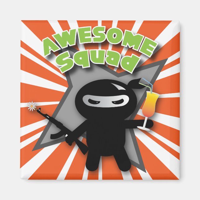 Aimant ESOMMÉ Squad (Devant)