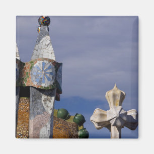 Aimant Espagne, Catalogne, Barcelone. Casa Batllo (1906).