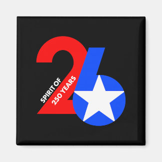 Aimant Esprit de 26 America 2026 250 Ans 4 Juillet 1776