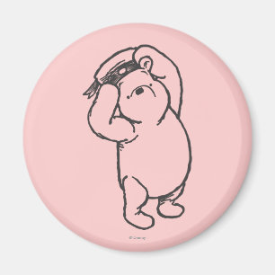 Aimant Esquisse Winnie l'Ourson 1