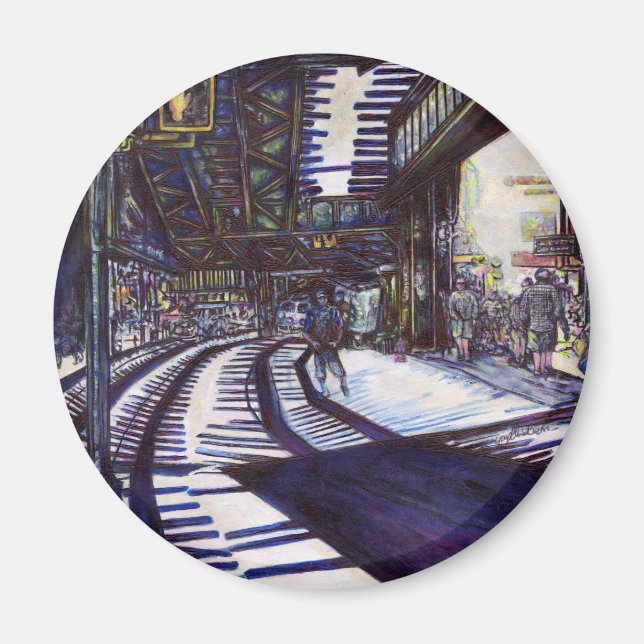 Aimant Essuyer le piano (Devant)