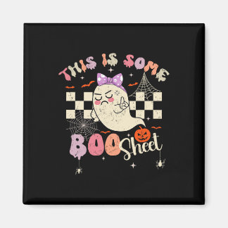 Aimant Est Boo Feuille Cute Ghost Retro Halloween Costume