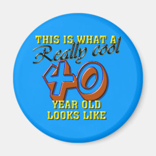 Aimant Est ce ce que vraiment un cool des regards 40 an