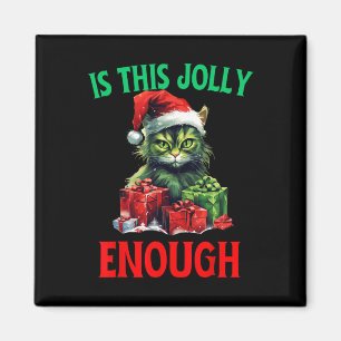 Aimant Est-Ce Que Ce Jolly Assez Catmas Chat Noël laid Xm