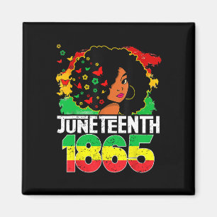 Aimant Est ma fête de l'indépendance Femmes noires Libert