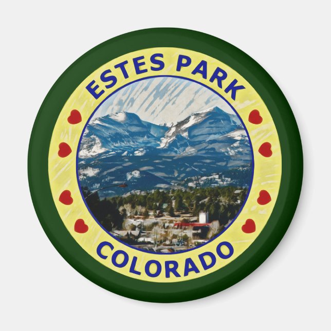 Aimant Estes Park, Colorado (Devant)