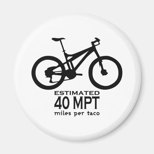 Aimant Estimé À 40 Miles Par Taco (Devant)