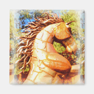 Aimant étalon mustang