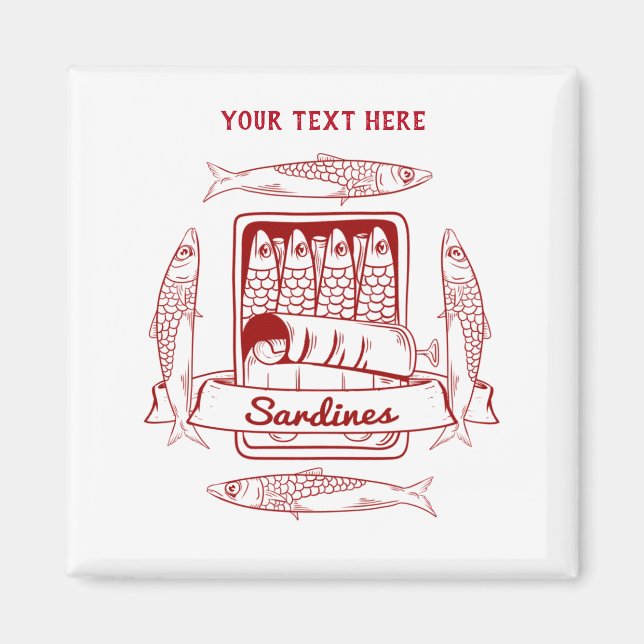 Aimant Étanchéité des sardines (Devant)