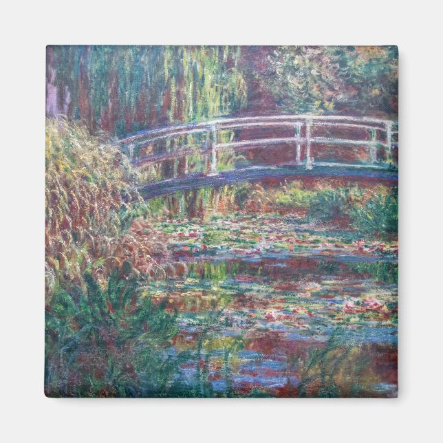 Aimant Etang Lily (Harmonie Rose), Monet (Devant)