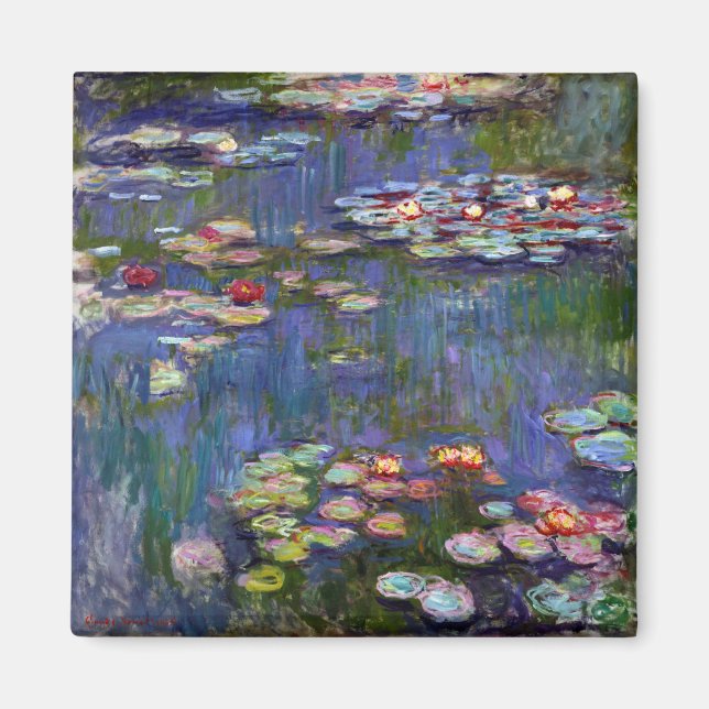 Aimant Etang Lily, Monet (Devant)