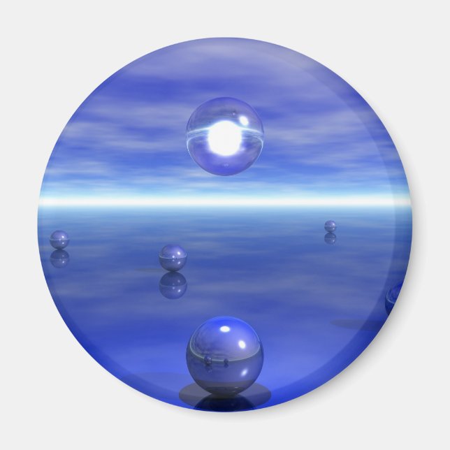 Aimant Étape bleue (Devant)