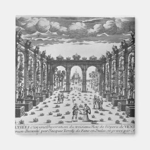 Aimant Étape par Giacomo Torelli pour 'Venere Gelosa