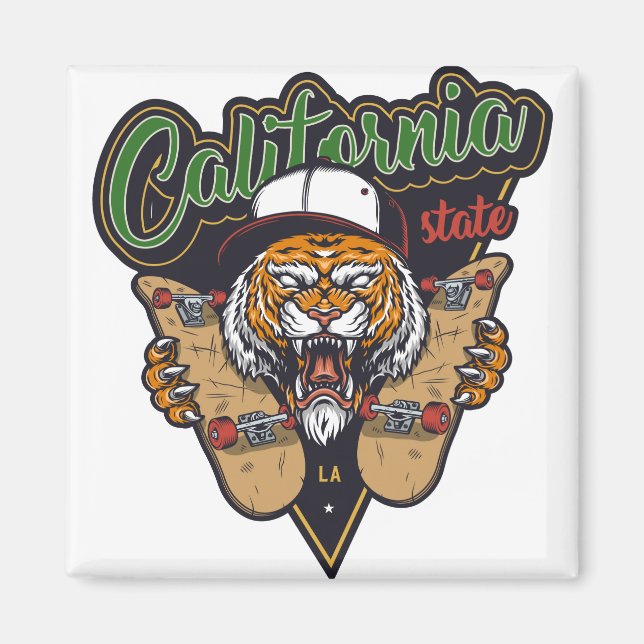 Aimant État de Californie (Devant)