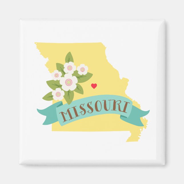 Aimant État du Missouri (Devant)