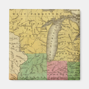 Aimant États occidentaux, territoires
