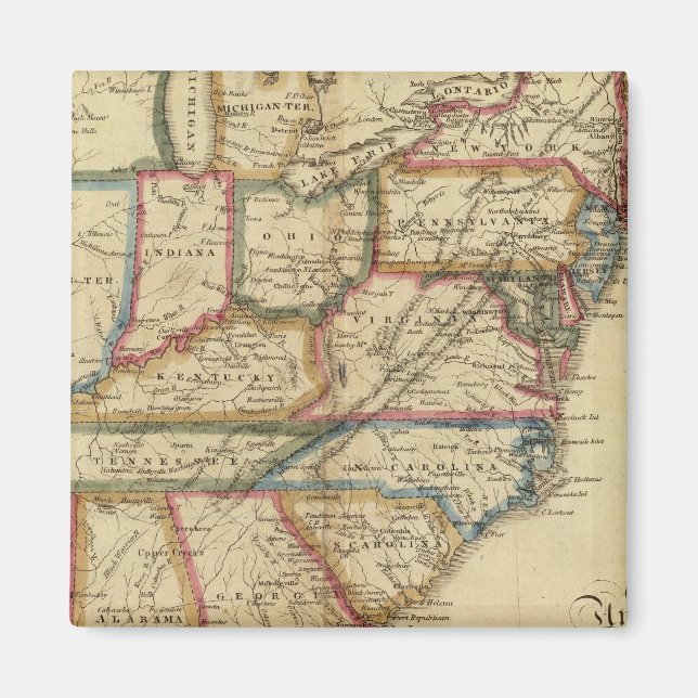 Aimant États-Unis 24 (Devant)