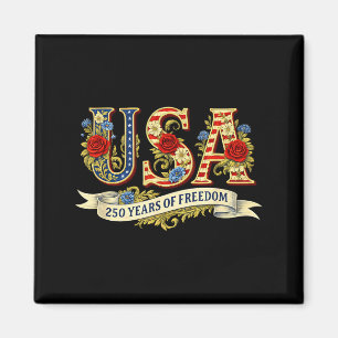 Aimant États-Unis 250 ans de liberté 1776 2026 amérique 2