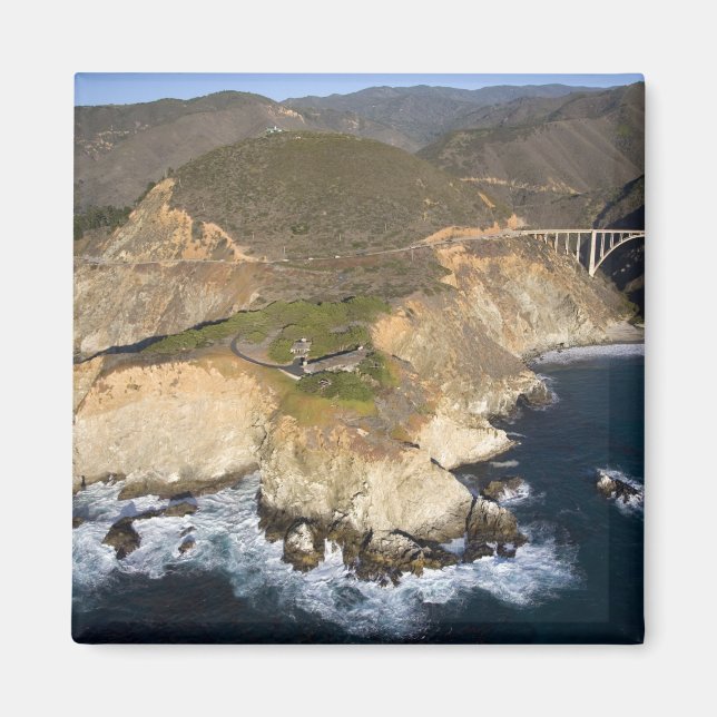 Aimant États-Unis Californie. Big Sur. Pont de Bixby (Devant)
