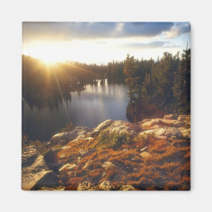 Aimant États-Unis, Californie, Montagnes de la Sierra Nev
