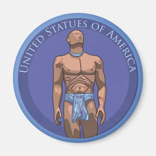 Aimant États-Unis d'Amérique Gear Swag officiel (Devant)
