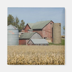 Aimant États-Unis, IOWA, Froelich : Vieille ferme