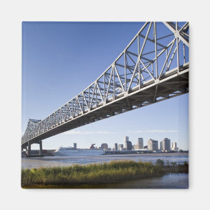 Aimant États-Unis, Louisiane, Nouvelle-Orléans. Skyline