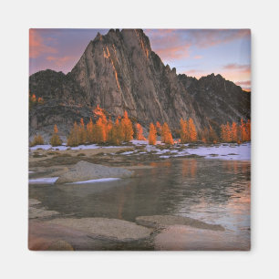 Aimant États-Unis, Washington, montagnes Cascade. Pic Pr