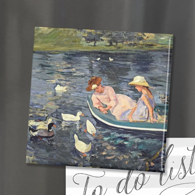 Aimant Été deux | Mary Cassatt (Créateur téléchargé)