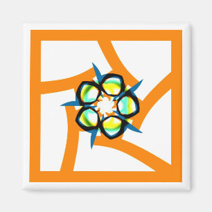 Aimant Été - Orange