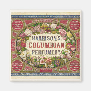 Aimant Étiquette de parfum vintage