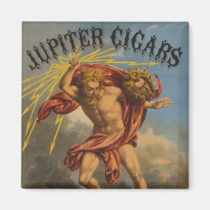Aimant Étiquette du tabac, 1868.