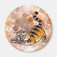 Étirement de l'aimant tigre