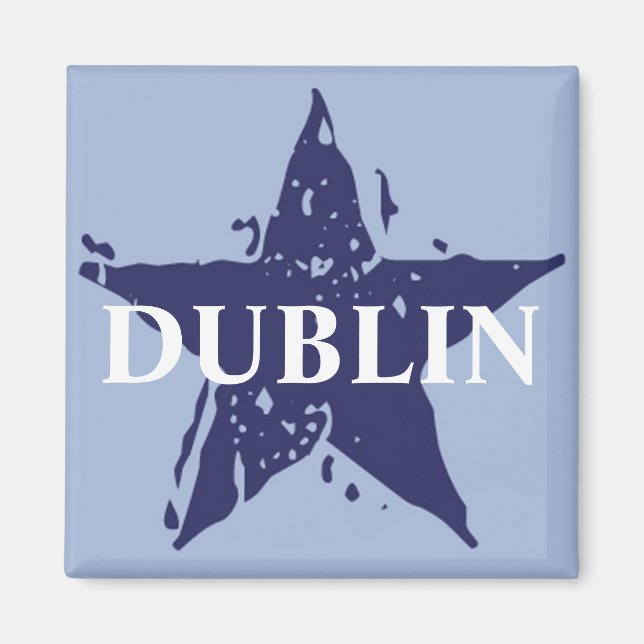 Aimant étoile DUBLIN (Devant)