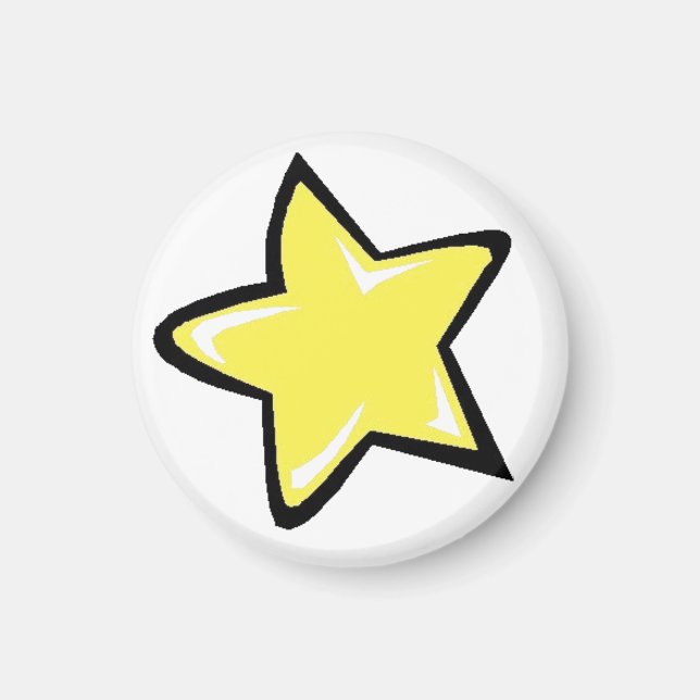 Aimant Étoile jaune (Devant)