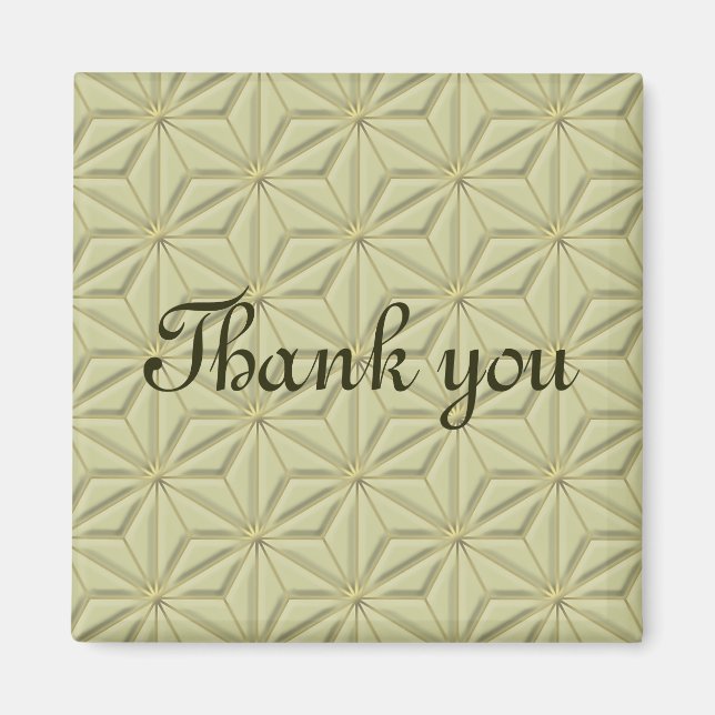 Aimant étoile or (Devant)