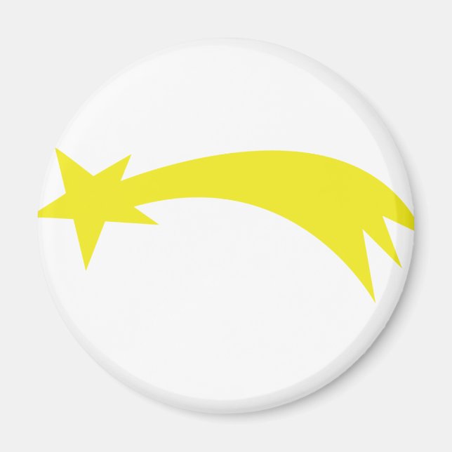 Aimant étoile x-mas - étoile en chute (Devant)