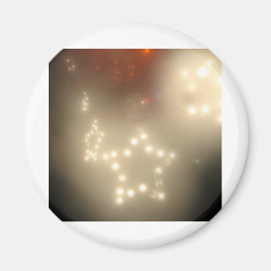 Aimant Étoiles de blanc